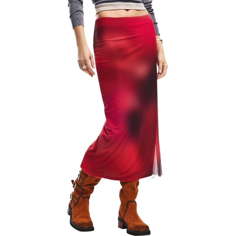 Desigual barevná maxi sukně
