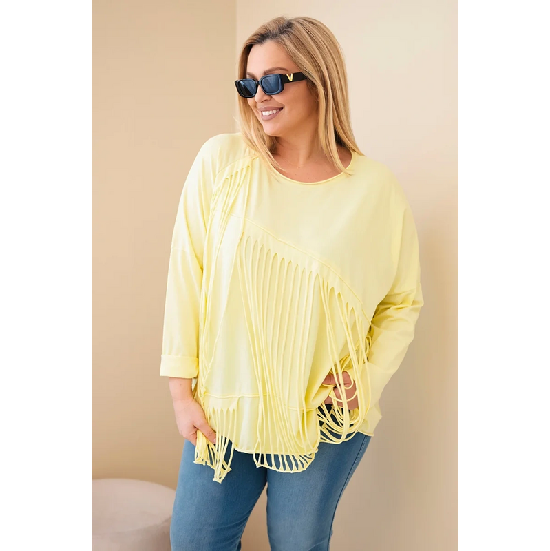 Kesi Dámská halenka Plus Size 07550
