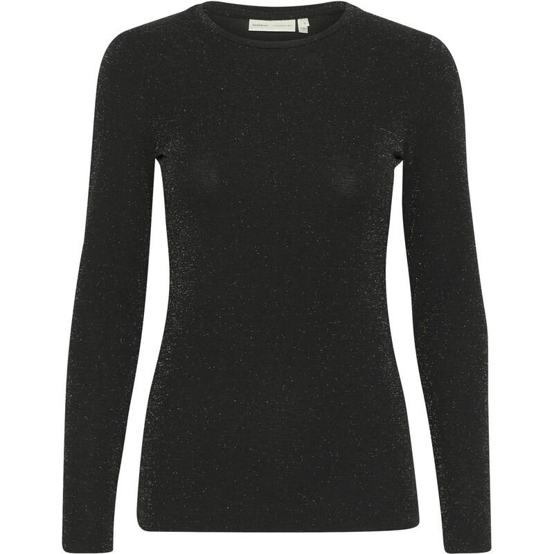 InWear Tričko Mangi černá / stříbrná 112799365