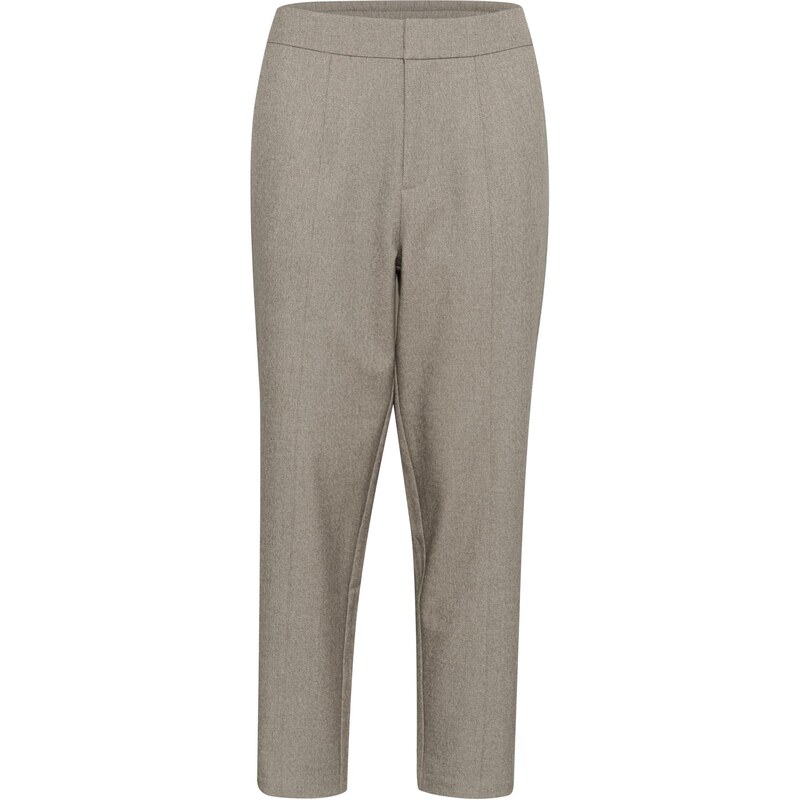 Kaffe Kalhoty Tilla Cropped béžový melír