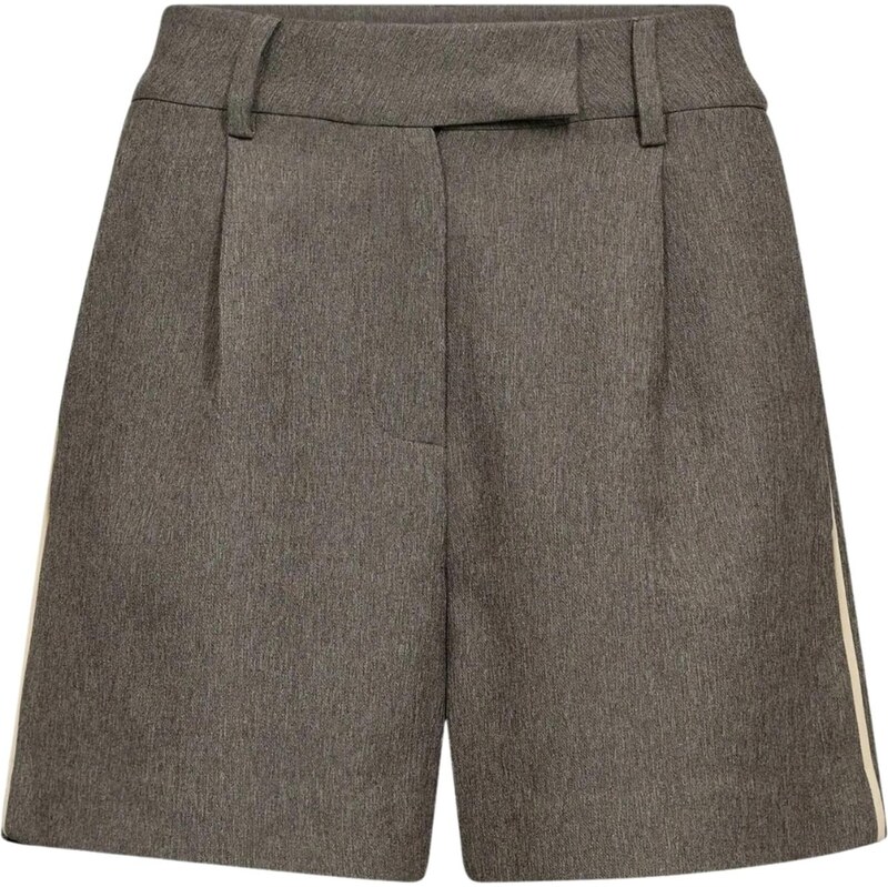cocouture Kalhoty Nana světle béžová / tmavě hnědá