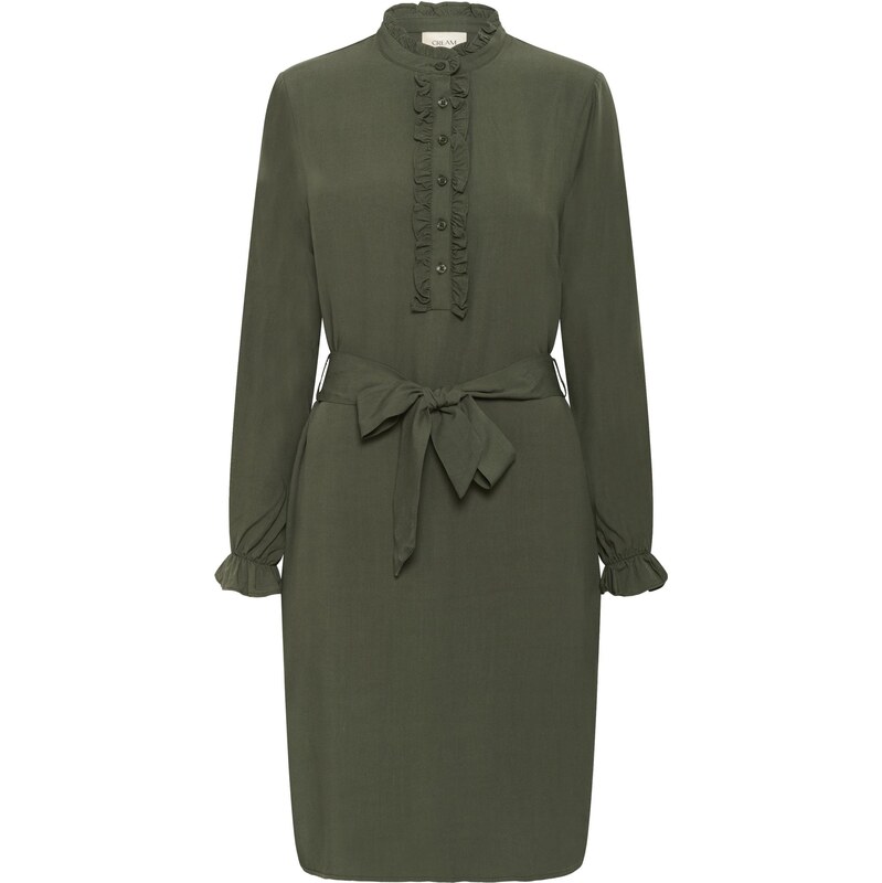 Cream Šaty Venea khaki
