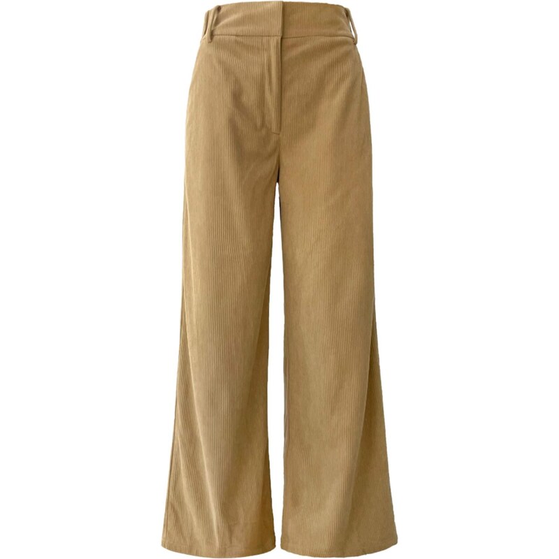 Liberte Essentiel Kalhoty  CORDUROY  písková