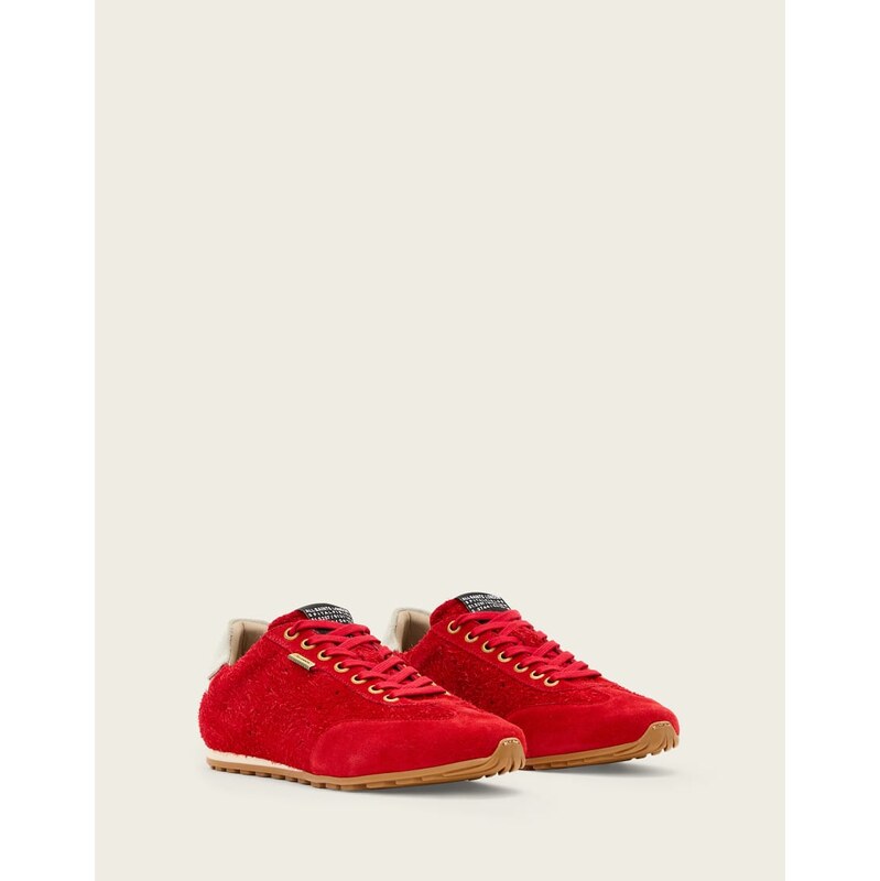 AllSaints liam sneaker in red