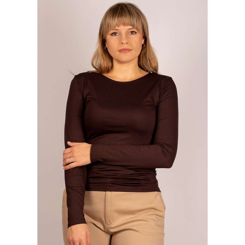halenka Manati dlouhé - hnědá (Babell) 112805885