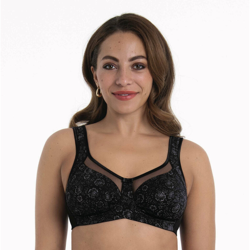 Clara Art komfortní podprsenka 5873 black/anthracite - Anita Classix 112808546