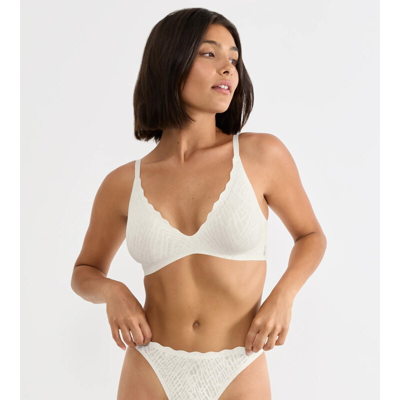 sloggi ZERO Feel Bliss THE UP P Bra - WHITE - SLOGGI WHITE -