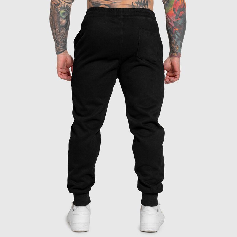 Pánské tepláky Iron Aesthetics ASTHX, černé