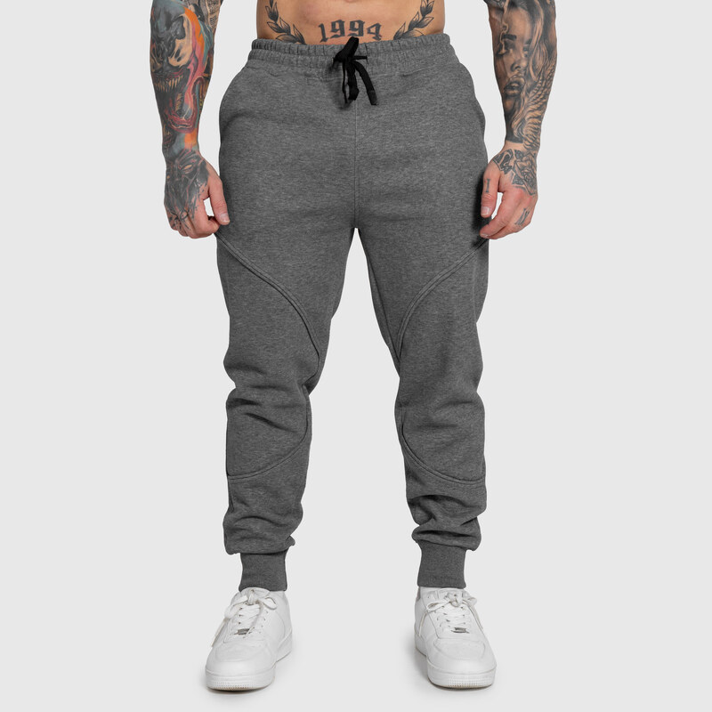Pánské tepláky Iron Aesthetics ASTHX, šedé