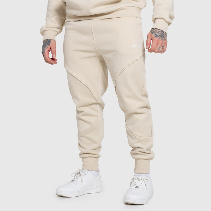 Pánské tepláky Iron Aesthetics ASTHX, béžové
