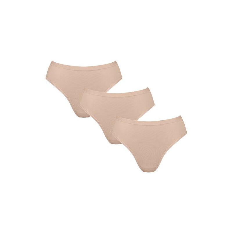 3pack organic kalhotek SLOGGI GO DAILY COTTON TAI béžové