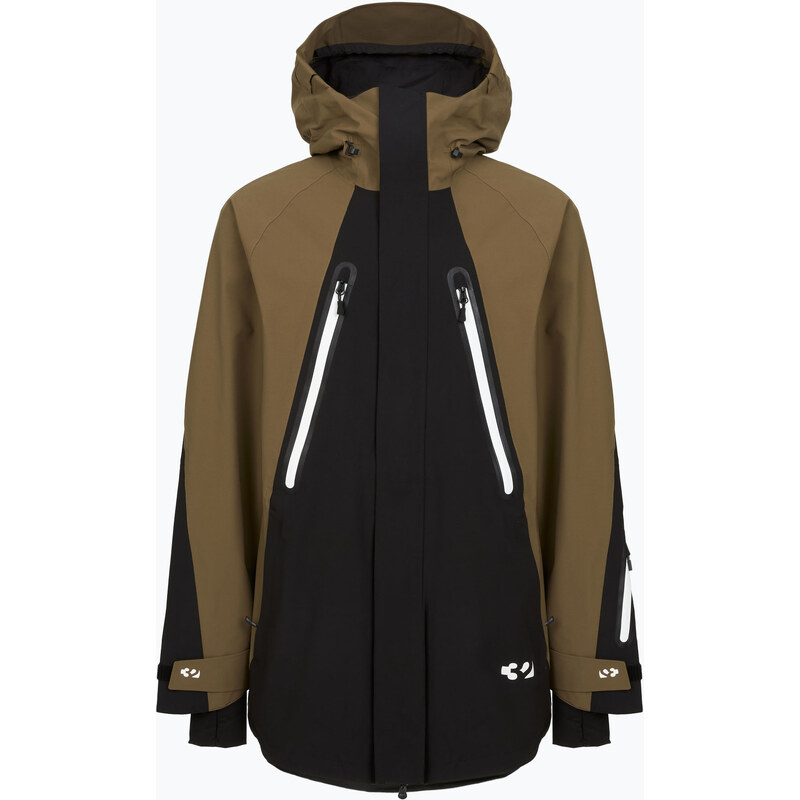 Pánská snowboardová bunda ThirtyTwo Deep Creek Parka tobacco