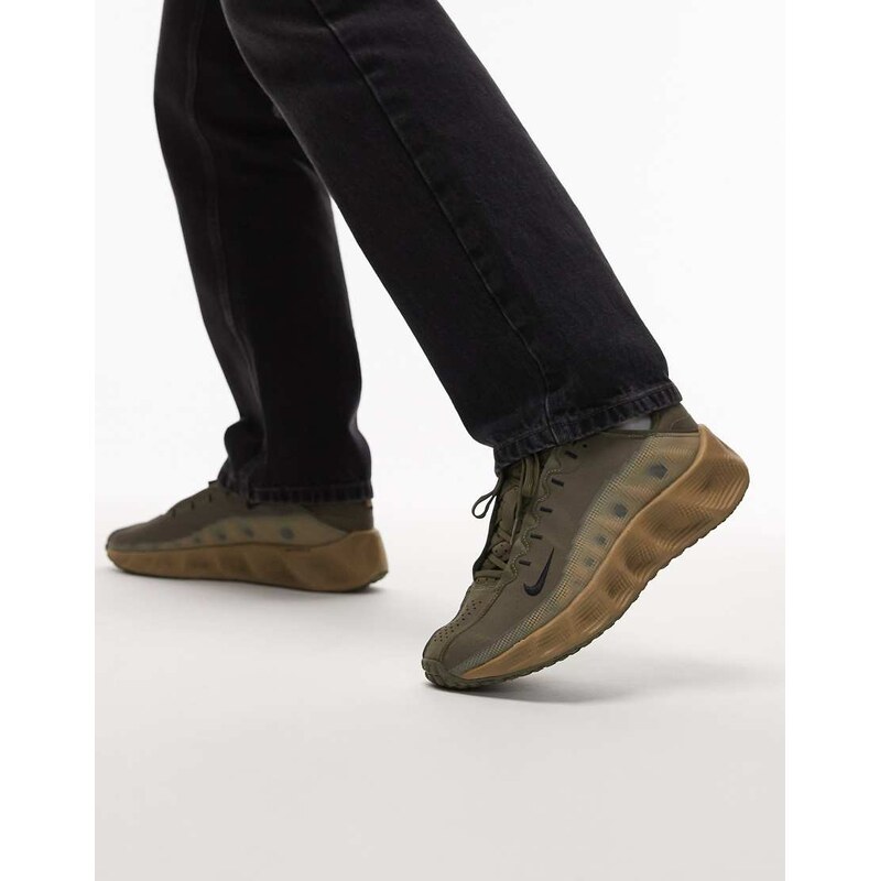 Nike Ava Rover trainers in khaki and brown