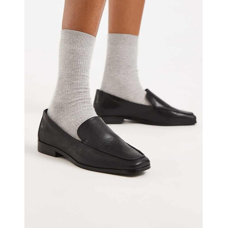 Aldo Carrobreria loafer in black leather 112815457