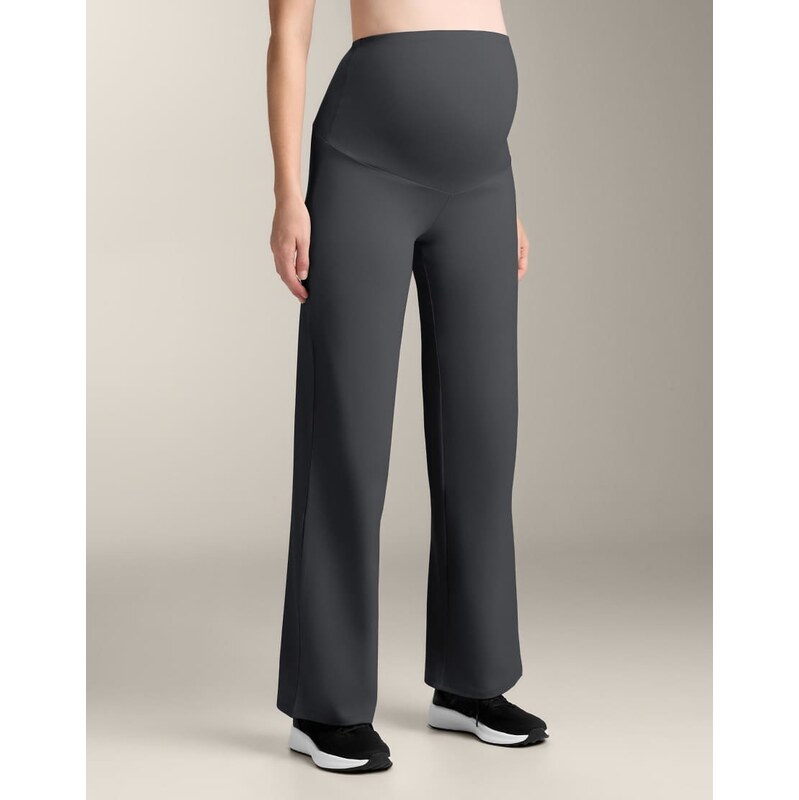 OYSHO Maternity comfortlux straight-leg trousers in grey 112840131