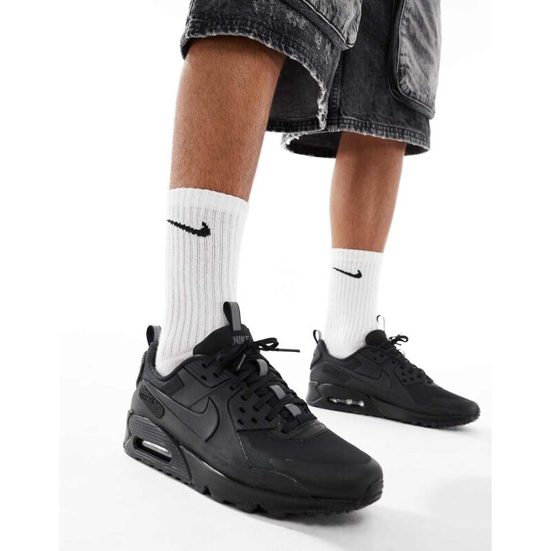 Nike Air Max 90 Drift trainers in black