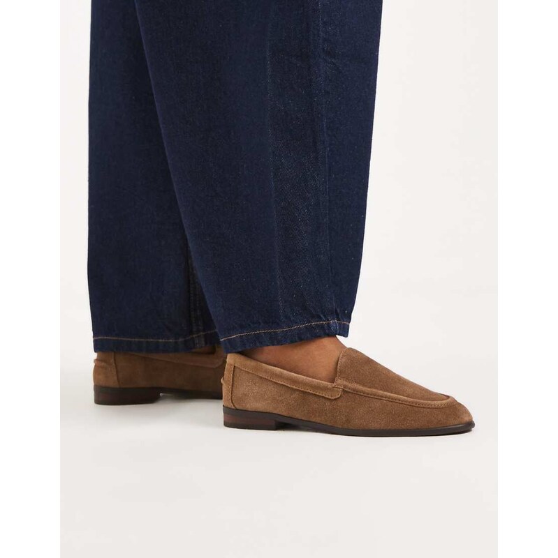 Aldo Ambar loafer in light brown suede 112839993