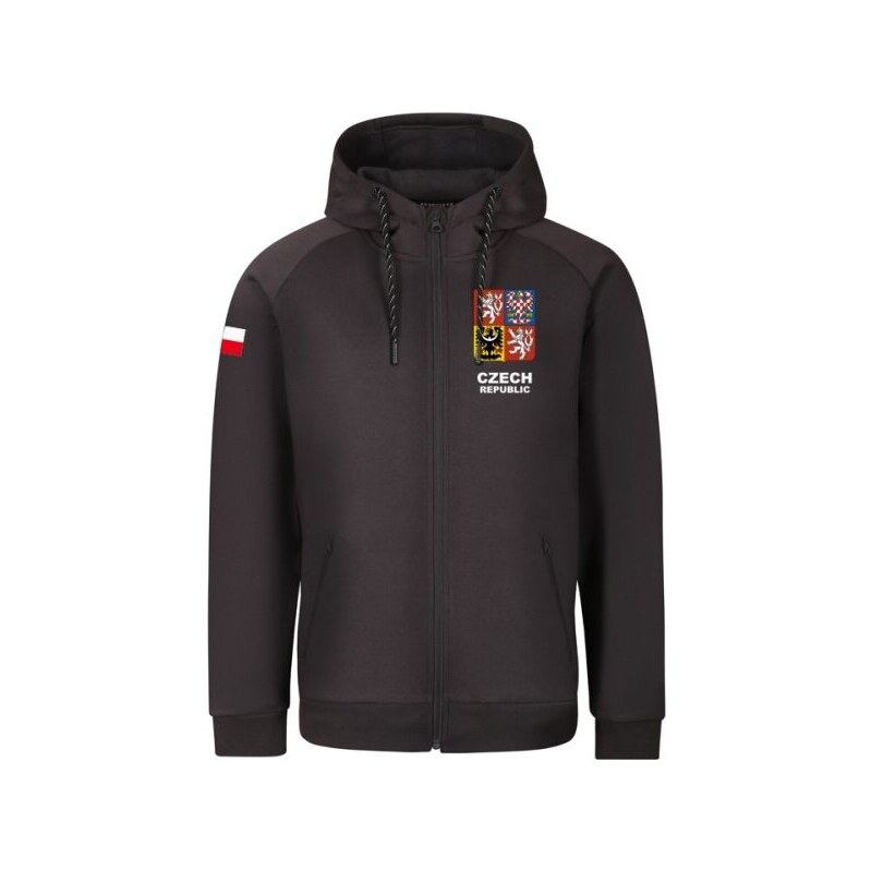 PROGRESS CZ HOODY ZIP MAN Pánská mikina pro fanoušky