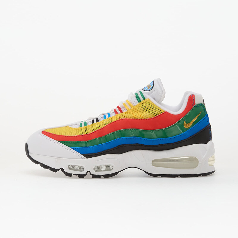 Nike Air Max 95 Big Bubble Prm White/ Metallic Gold-Chile Red