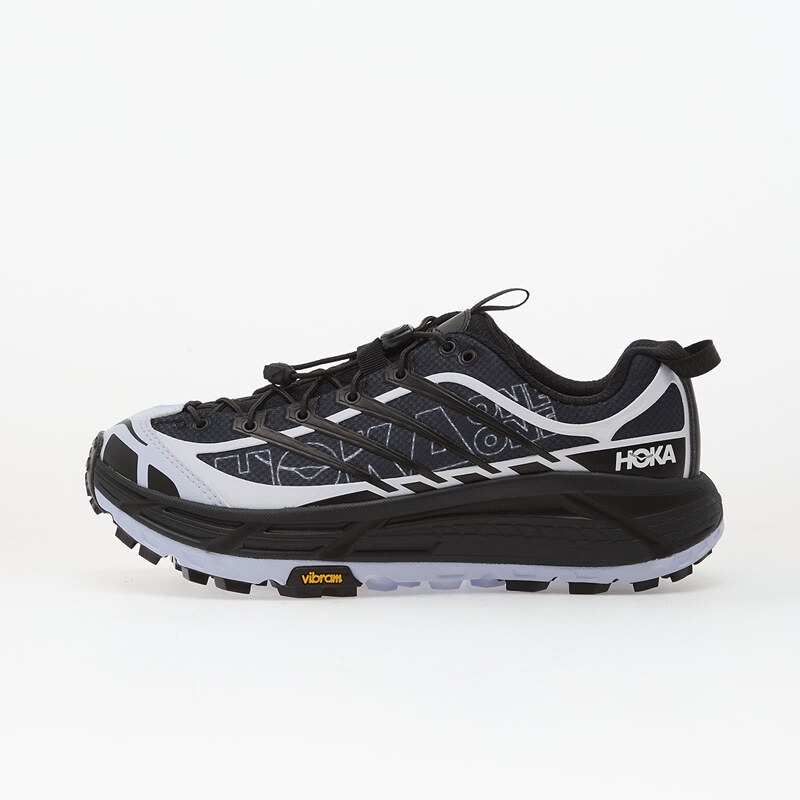 Hoka U Mafate Three2 Wordmark Carbon Black/ Ambient Blue