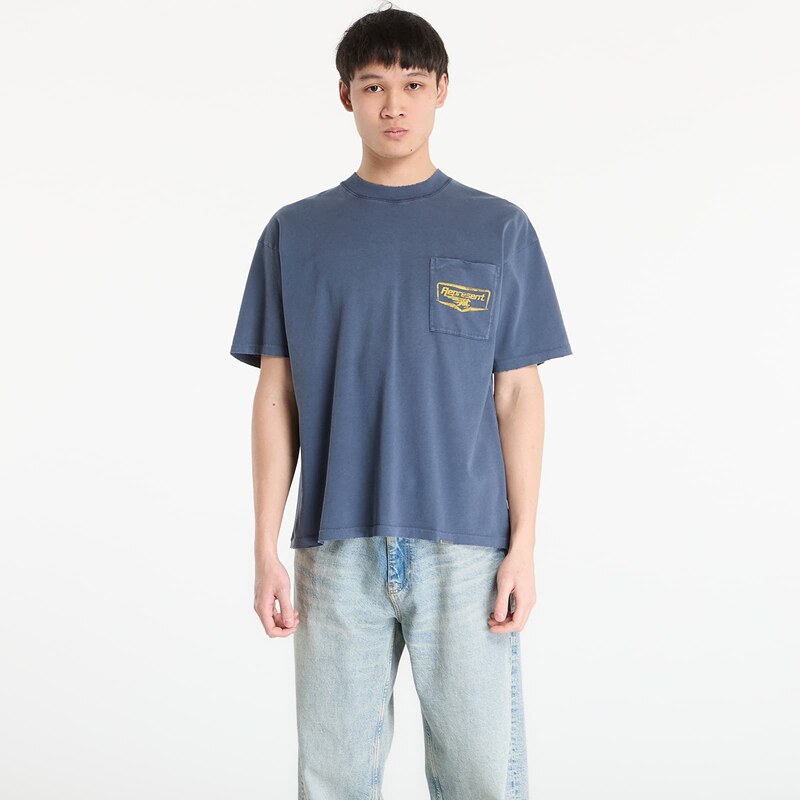 Tričko REPRESENT Nothing Faster T-Shirt UNISEX Indigo XL