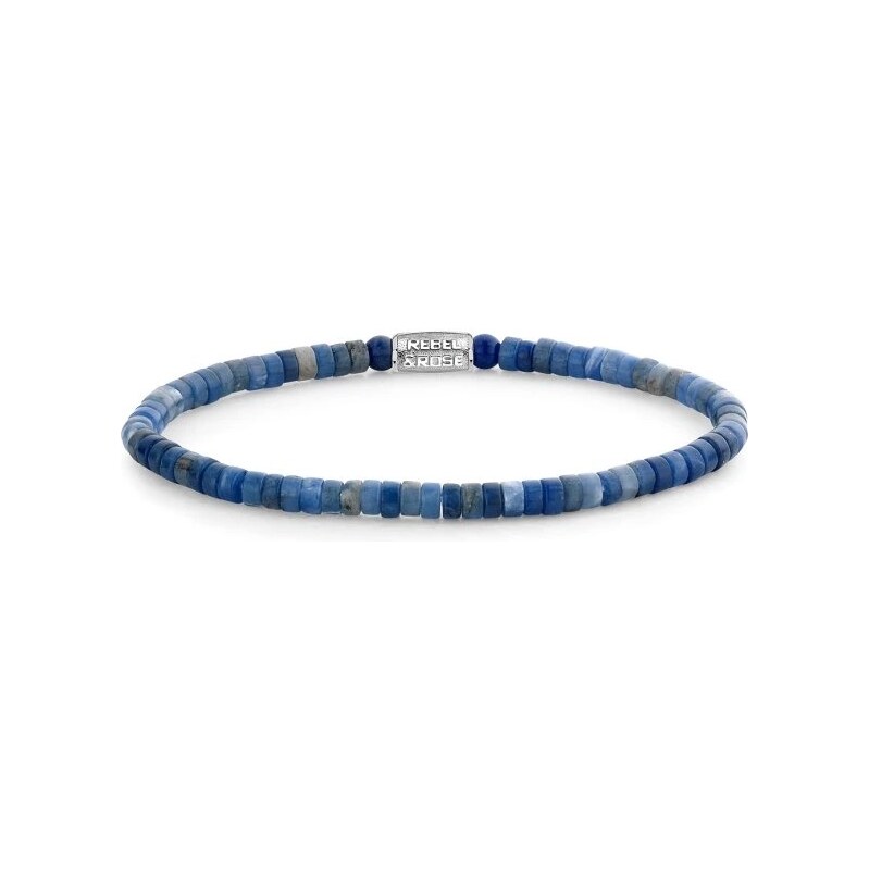 Rebel & Rose dámský náramek Midnight Blue 4 mm RR-40080-S-S