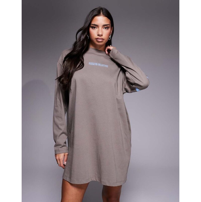 ASOS Weekend Collective Weekend Collective Icon oversized long sleeve 112818591