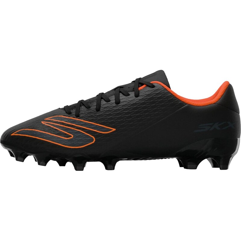 SKECHERS Kopačky CLUB marine modrá / svítivě oranžová / černá