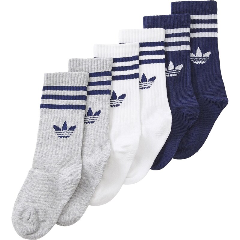 ADIDAS ORIGINALS Ponožky námořnická modř / šedý melír / bílá 112831297
