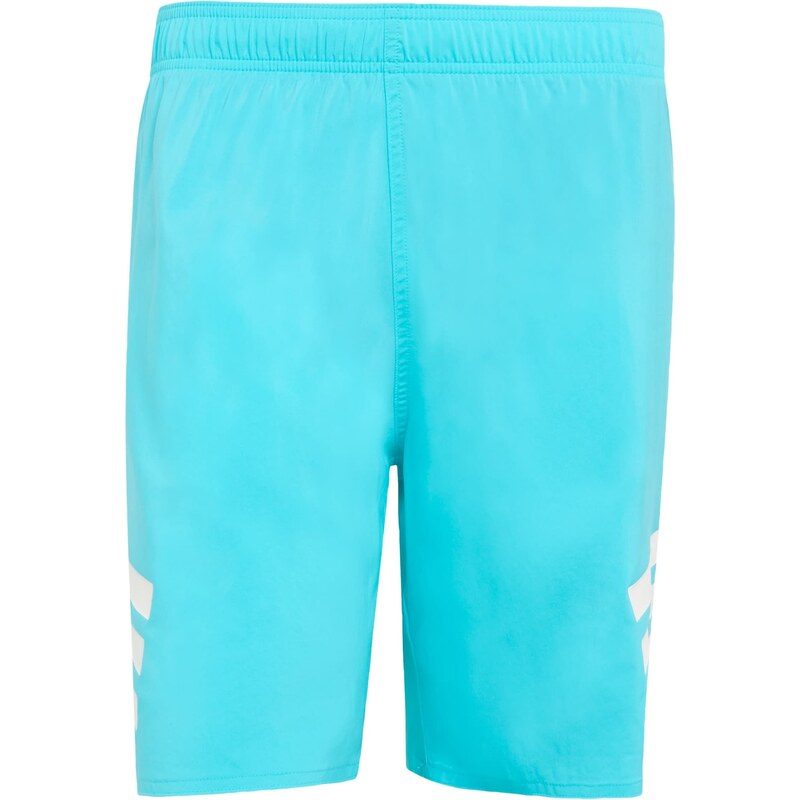 ADIDAS SPORTSWEAR Šortky 3-Stripes Swim Shorts aqua modrá / bílá