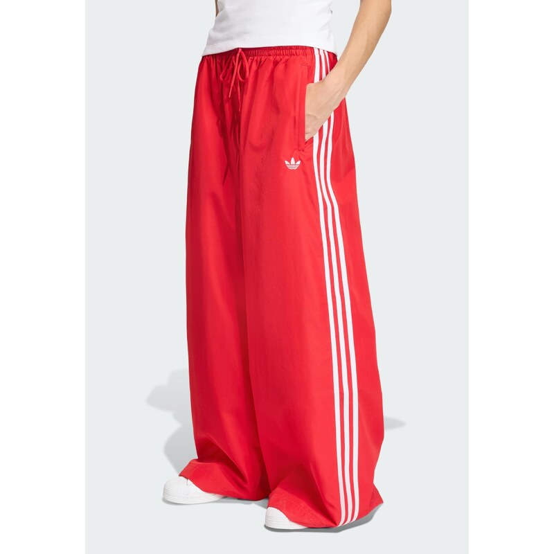 ADIDAS ORIGINALS Kalhoty 'Firebird Adilenium' červená / bílá