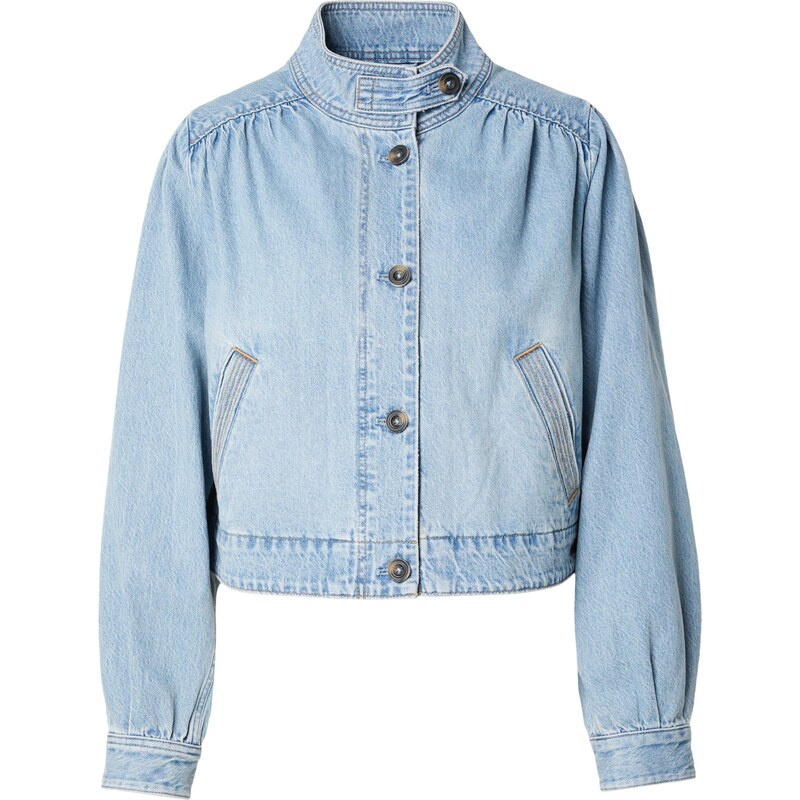 LEVI'S  Přechodná bunda 'Parker Pretty Short Coat' modrá džínovina