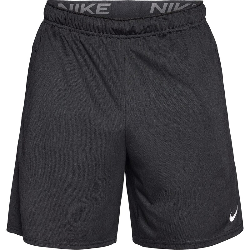 NIKE Sportovní kalhoty Flex černá / bílá