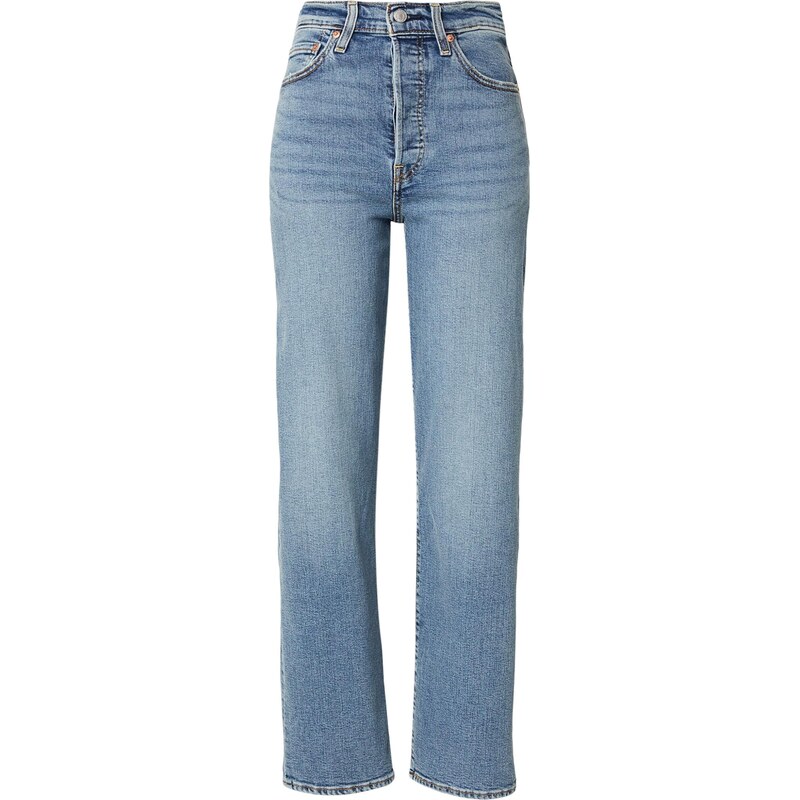 LEVIS  Džíny RIBCAGE FULL LENGTH modrá džínovina