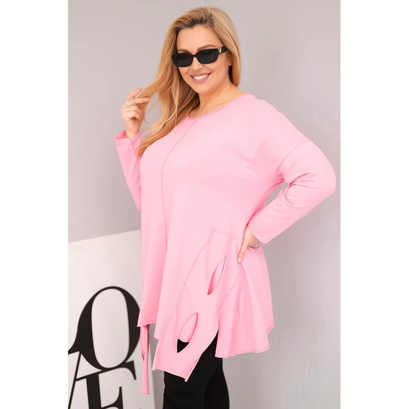 Kesi Dámská halenka Plus Size 68136