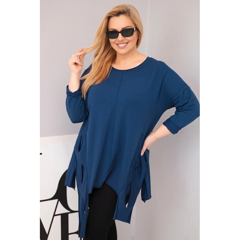 Kesi Dámská halenka Plus Size 68136