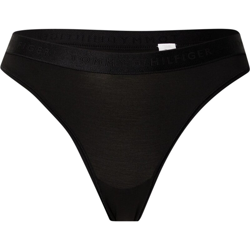 Tommy Hilfiger Underwear Tanga černá