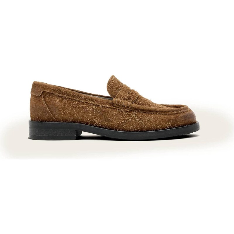 AllSaints Slipper BLOOM hnědá