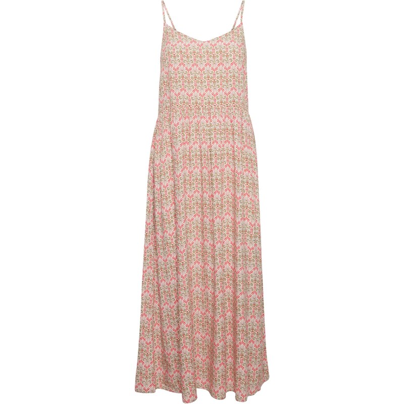 Fransa Letní šaty Fun Dr 2 béžová / šedá / pink 112824923