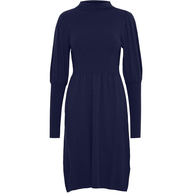 Fransa Úpletové šaty DEDINA tmavě modrá 112825207