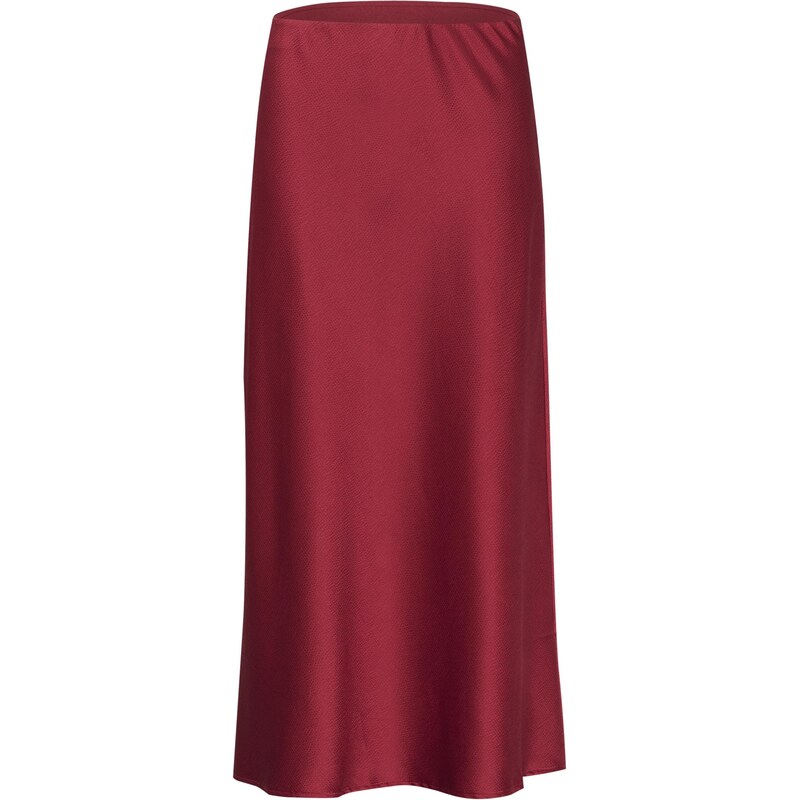 Kaffe Sukně Lotte burgundská červeň