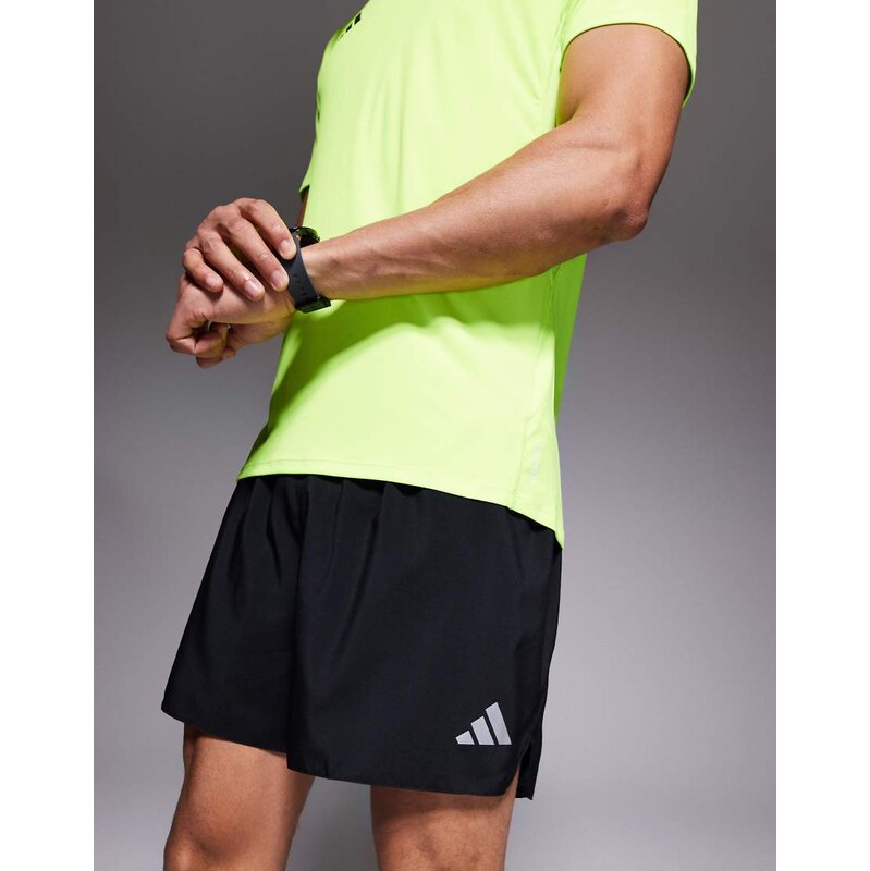 adidas performance adidas Running Essentials shorts in black