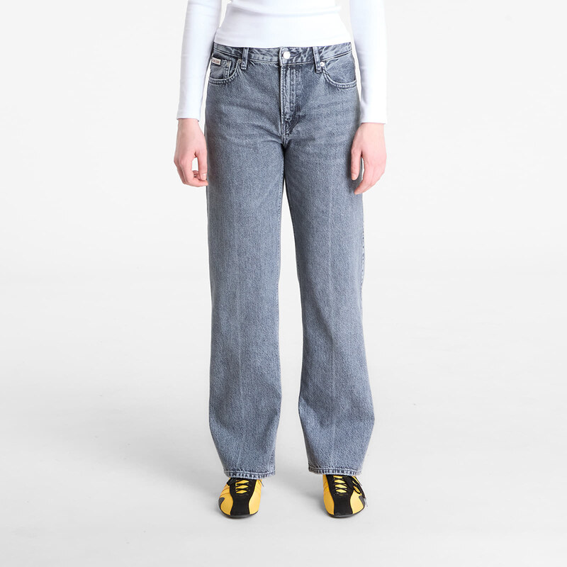 Džíny Calvin Klein Jeans 90S Straight As Jeans Gray S/29
