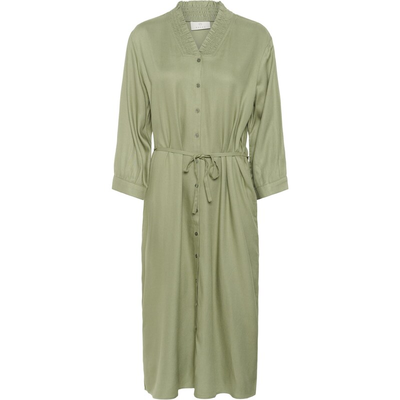 Kaffe Košilové šaty zelená