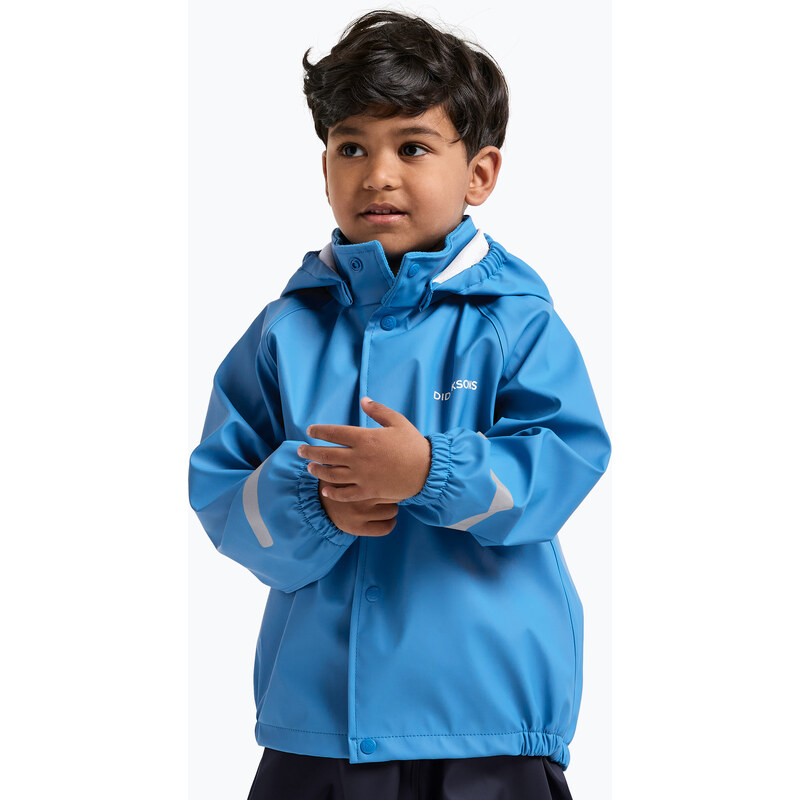 Dětská nepromokavá bunda Didriksons Slaskeman sharp blue