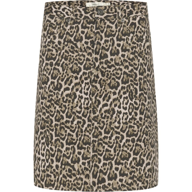 InWear Sukně Dabney Rylie hnědá / černá 112828439