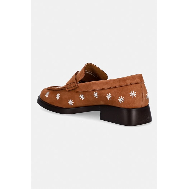 Semišové mokasíny Camper Donna