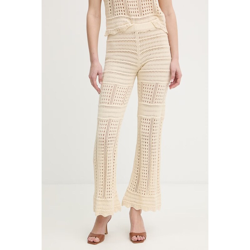 Bavlněné kalhoty Twinset 112956262
