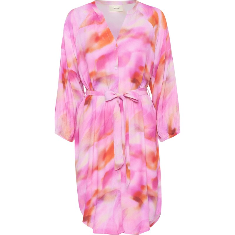 Cream Košilové šaty Nana oranžová / pink / světle růžová