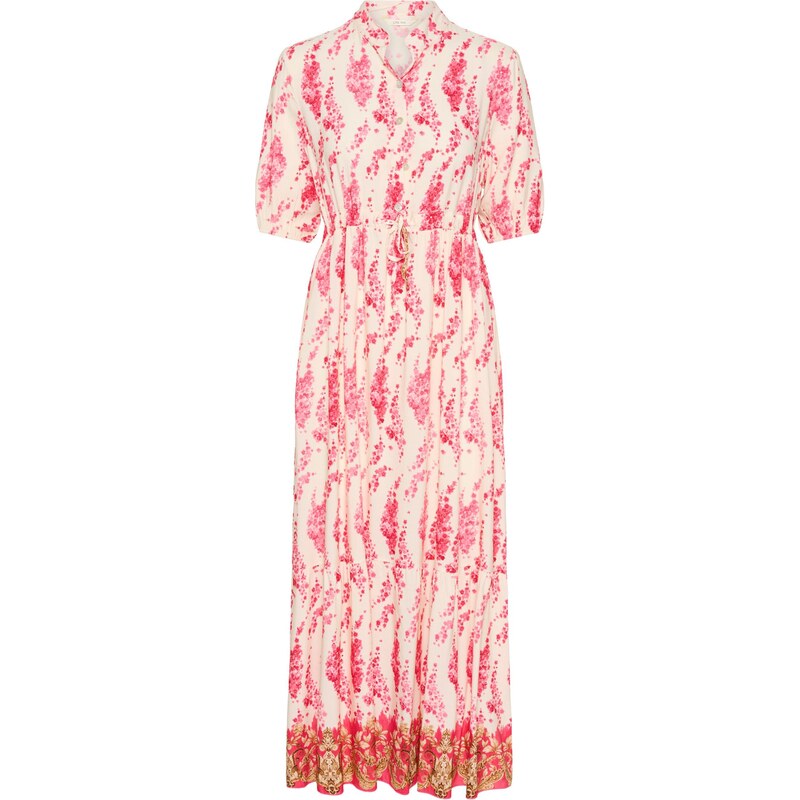Cream Košilové šaty CRAlora zlatě žlutá / pink / světle růžová /